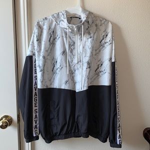MARBLE DESIGN WINDBREAKER